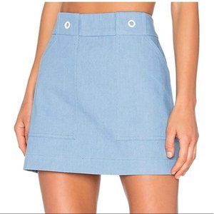 Rag and Bone Denim Mini Skirt